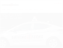 Tablet Screenshot of driving4teens.com